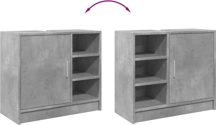 Actual product image vidaXL Vanity unit (63 x 29 x 55 cm)