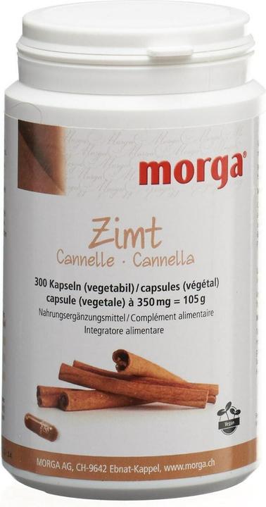 Produktbild Morga Zimt Kapseln 350 mg (1 Stück, Kapseln, 150 g)