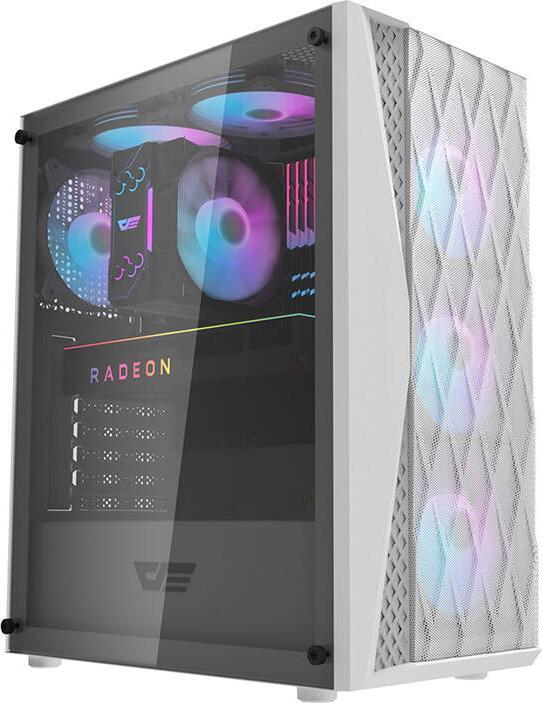 Produktbild Darkflash Tech Computer case Darkflash DK352 Mesh (white) (ATX, E-ATX, Mini-ATX)