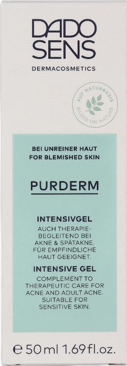 Image du produit Dado Sens PURDERM Gel Intensif - Peau impure (50 ml, Gel visage)