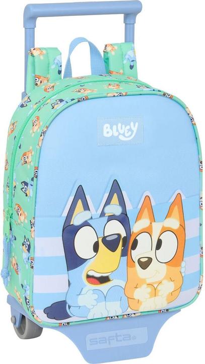 Bluey Schulrucksack Sisters Grün 22 X 27 X 10 Cm