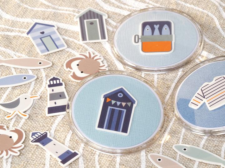 Actual product image Artemio Paper Shapes "Marée Haute"