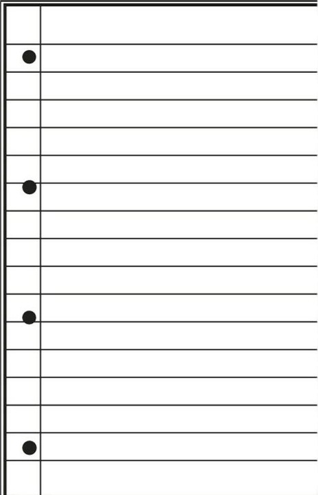 Actual product image Oxford College notebook (A4+, Lined, Soft cover)