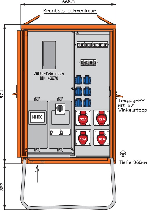 Actual product image Walther Werke Connection distributor WAV0135R1 44kVA (16 x)