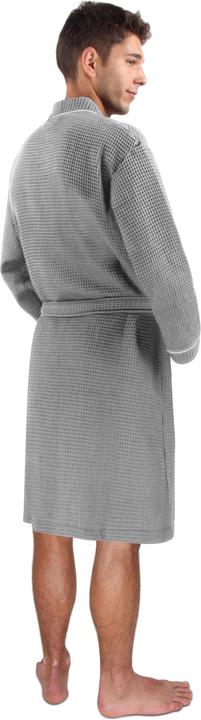 Produktbild Normani Herren Morgenmantel mit Waffel-Piqué Bali (XXL)