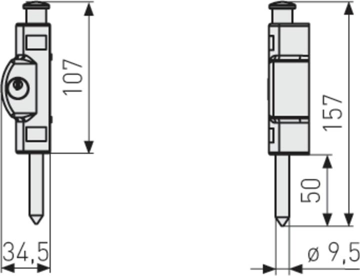 Produktbild Abus FTR90 W AL0125
