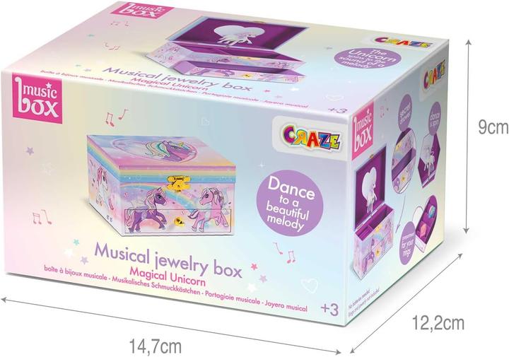 Produktbild Craze Schmuckkästchen Musikdose Einhorn