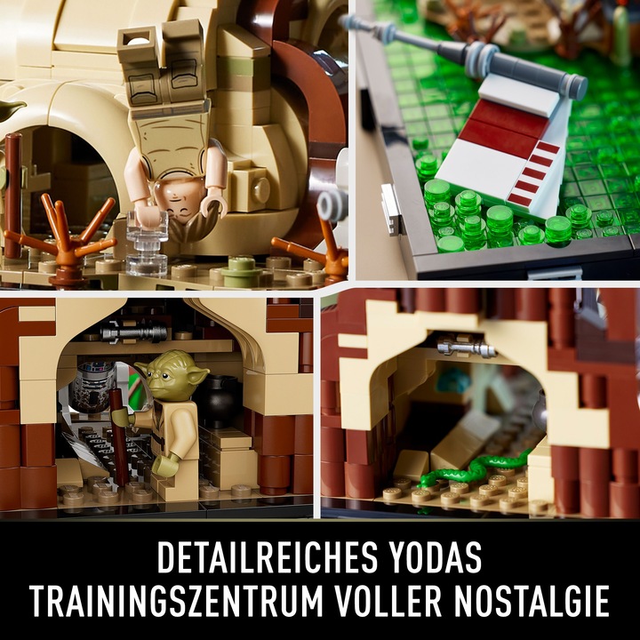 Immagine prodotto LEGO Star Wars 75330 Addestramento Jedi a Dagobah Diorama (75330, LEGO Star Wars)