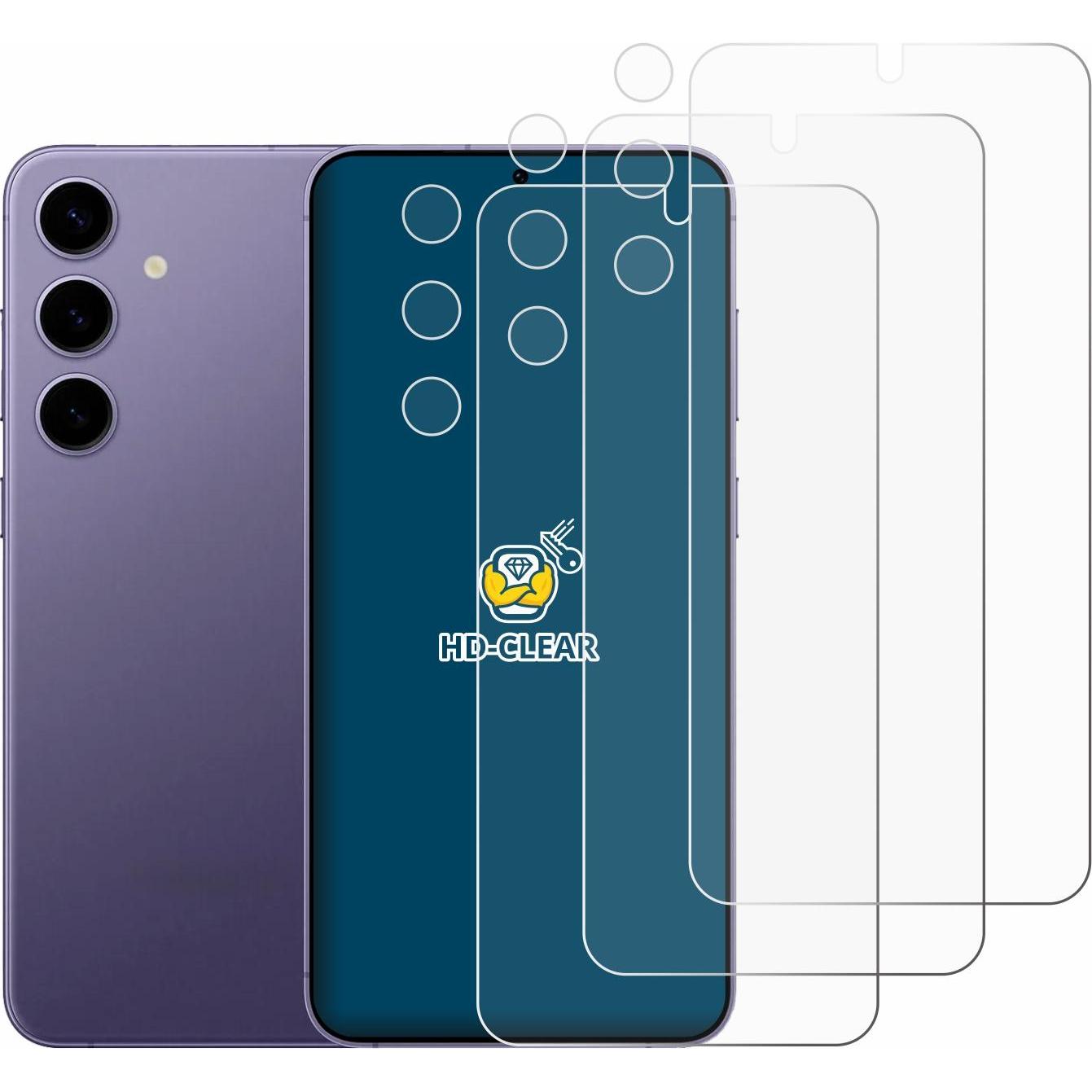 Thumbnail - BROTECT Schutzfolie Displayschutz Klar (6 Stück, Samsung Galaxy S24), Smartphone Schutzfolie, Transparent