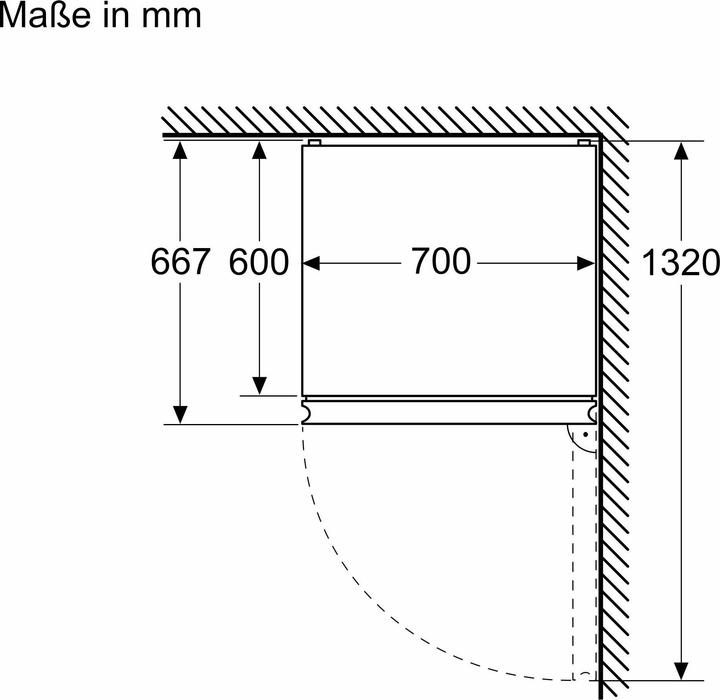 Produktbild Siemens KG36NVIBG, Freistehende Kühl-Gefrier-Kombination mit Gefrierbereich unten (321 l)