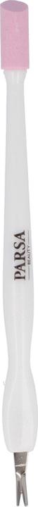 Produktbild Parsa Beauty Parsa Nagelhautmesser mit Keramik-Hufstäbchen, weiss
