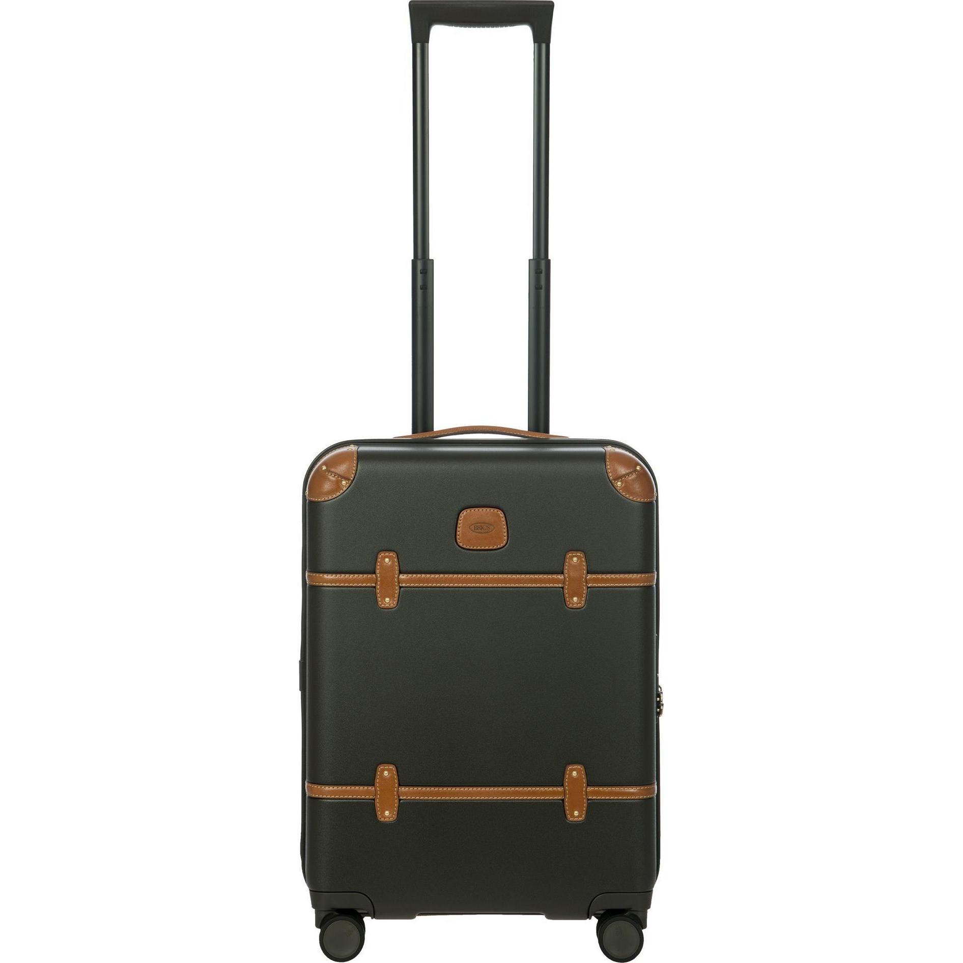 Brics, Koffer, Bellagio 4 Rollen Kabinentrolley 55 cm, Grün, (40 l, Handgepäck (bis 50l))