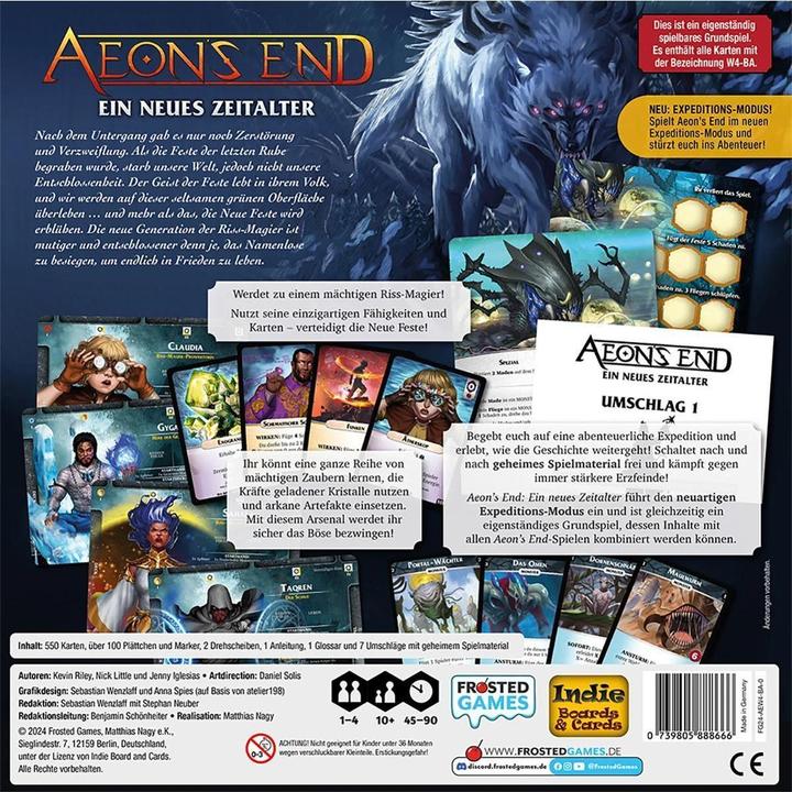 Actual product image Pegasus Aeons End A new era (German, 1 - 4 Players)