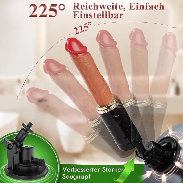 Image du produit Cacuola Godemiché vibrant réaliste avec fonction de choc