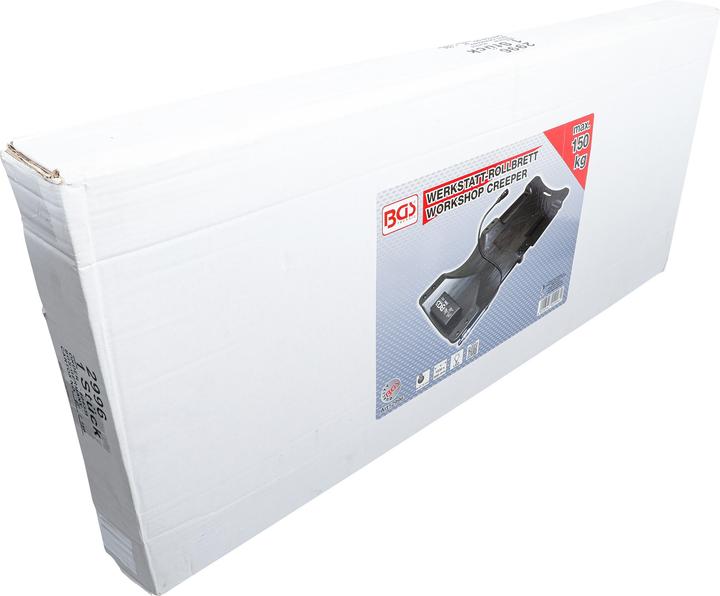 Image du produit BGS Chariot de visite avec lampe de travail 1030 x 500 mm