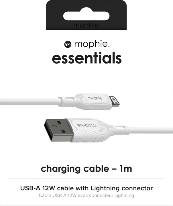 Actual product image mophie charging cables | 1M (1 m, USB 2.0)