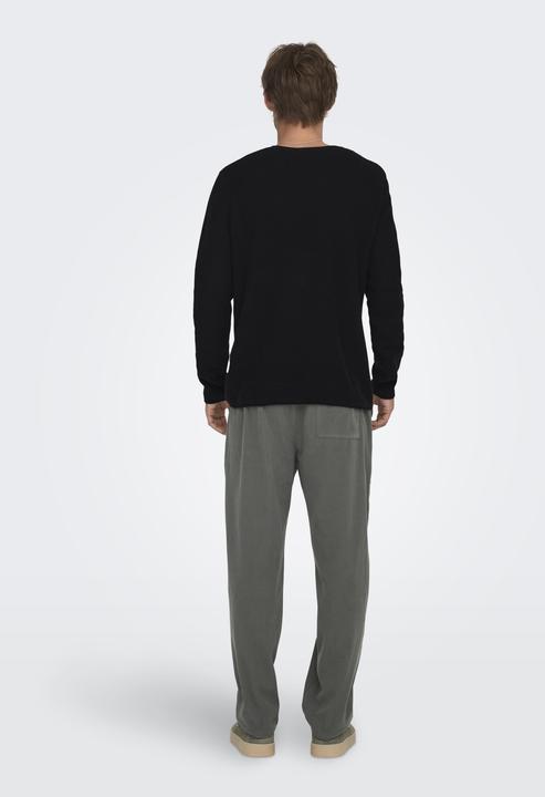 Immagine prodotto Only & Sons Maglia pullover con scollo rotondo dalla vestibilità regolare (L)