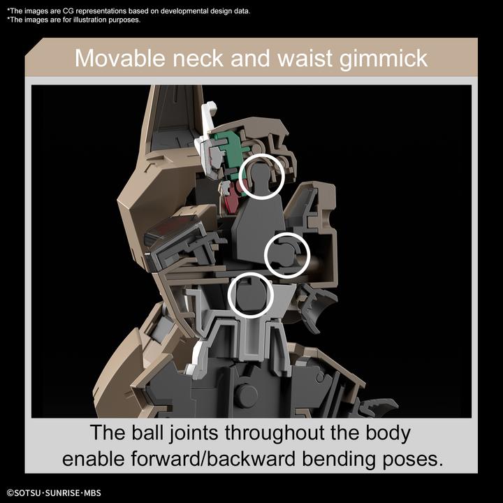 Actual product image Bandai Gundam Lfrith Thorn