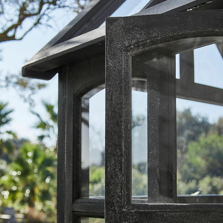 Produktbild Loberon Gartenhaus Halvento antikschwarz