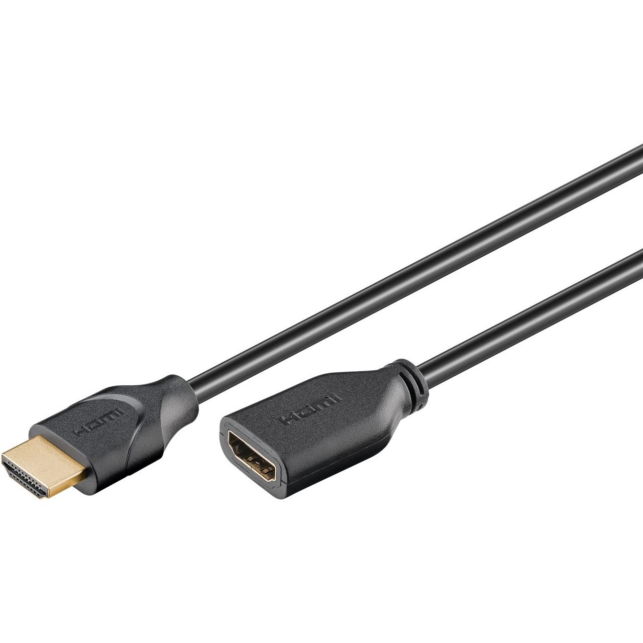 Thumbnail - Goobay High-Speed-HDMI-Verlängerungskabel mit Ethernet (3 m, HDMI), Video Kabel