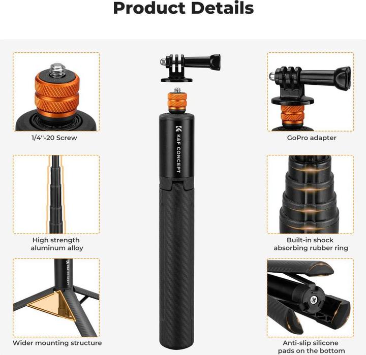 Immagine prodotto K&F Concept MS21 Selfie Stick