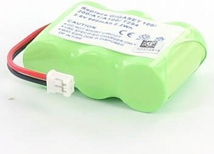 Actual product image AGI 1329 - Battery - SIEMENS GIGASET 100 - Green - Nickel Metal Hydride (NiMH) - 600 mAh