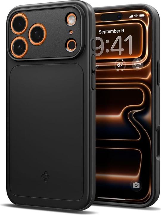 Produktbild Spigen - Thin Fit MagSafe - iPhone 17 Pro Max - Black (Apple iPhone 17 Pro Max)