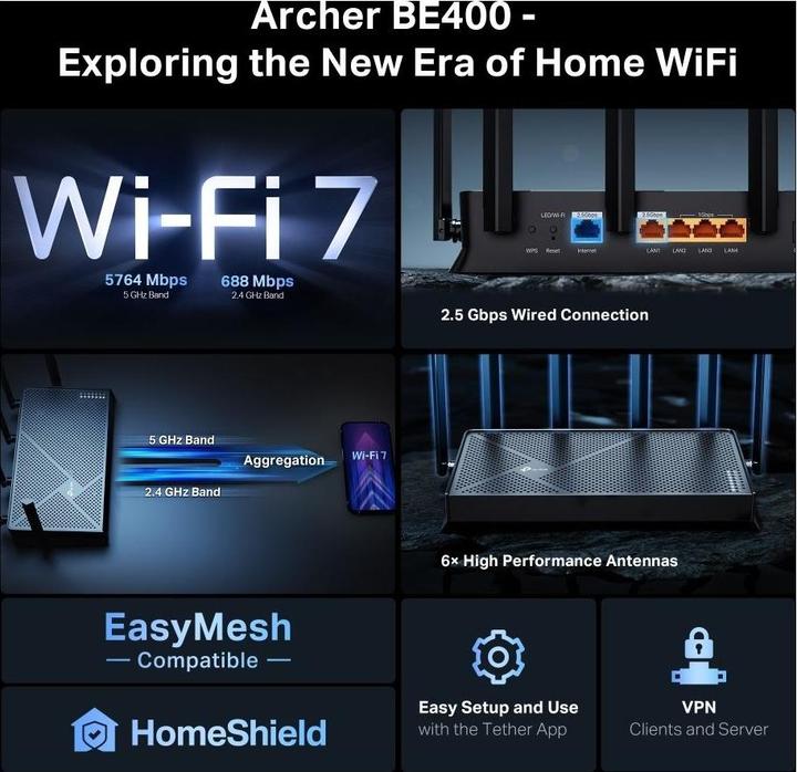 Immagine prodotto TP-Link Archer BE400