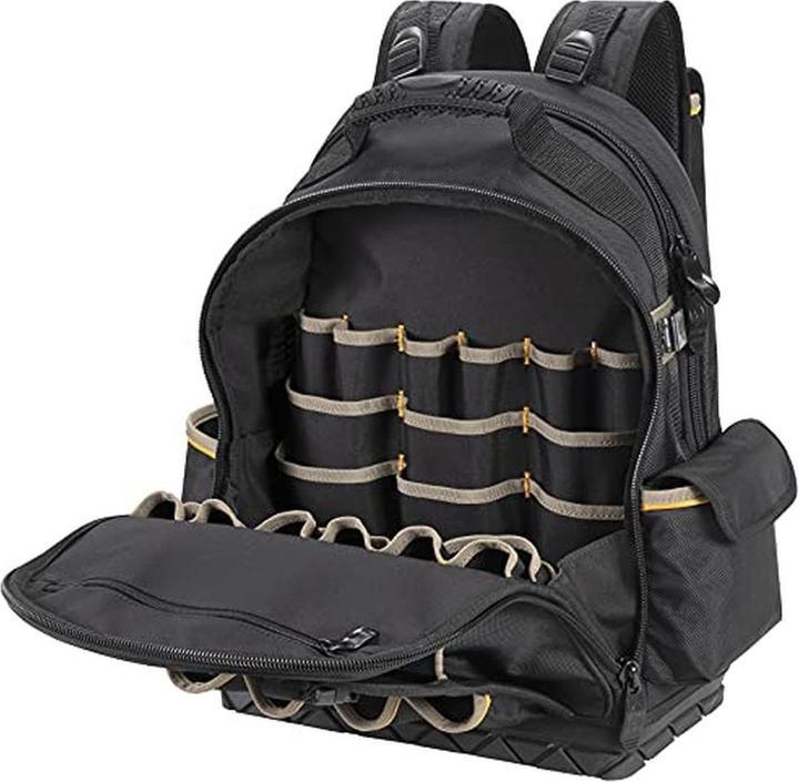 Actual product image CLC Work Gear Tool Backpack Molded Base