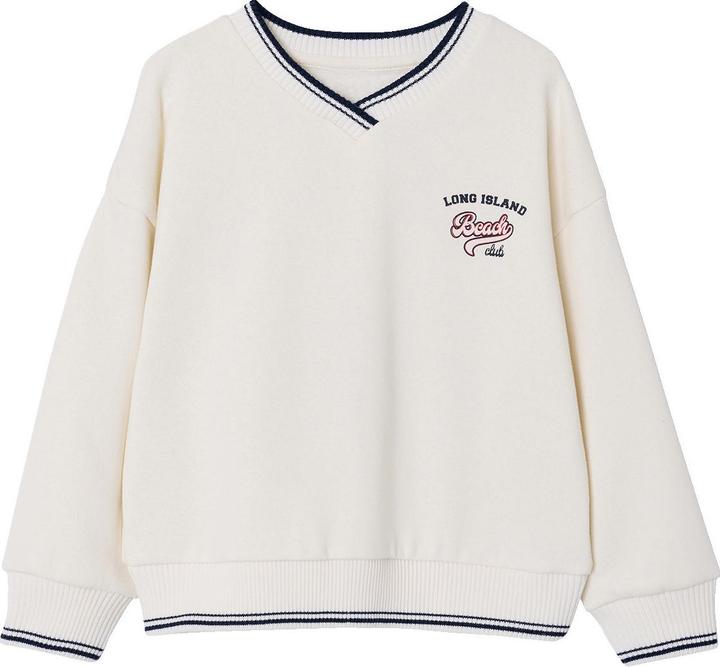 Produktbild Vertbaudet Sweatshirt Jungen mit V-Ausschnitt, Recyclingmaterial (140)