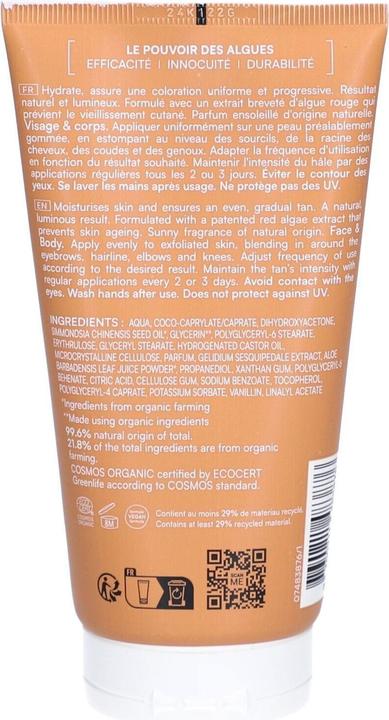 Laboratoires de Biarritz Selbstbräunungsmilch natürlich und strahlend (Selbstbräunungstuch)