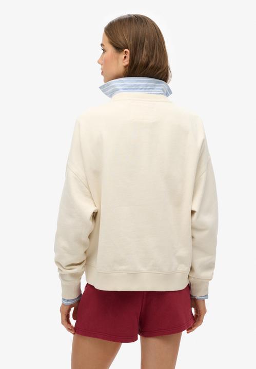 Produktbild Superdry ATH ESS RELAXED APPLIQUE CREW Dames Trui (L)