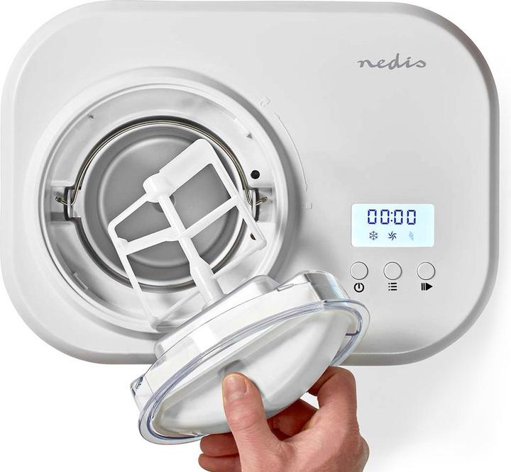 Image du produit Nedis Machine à glaçons | 1.0 l | Blanc | Plastique
