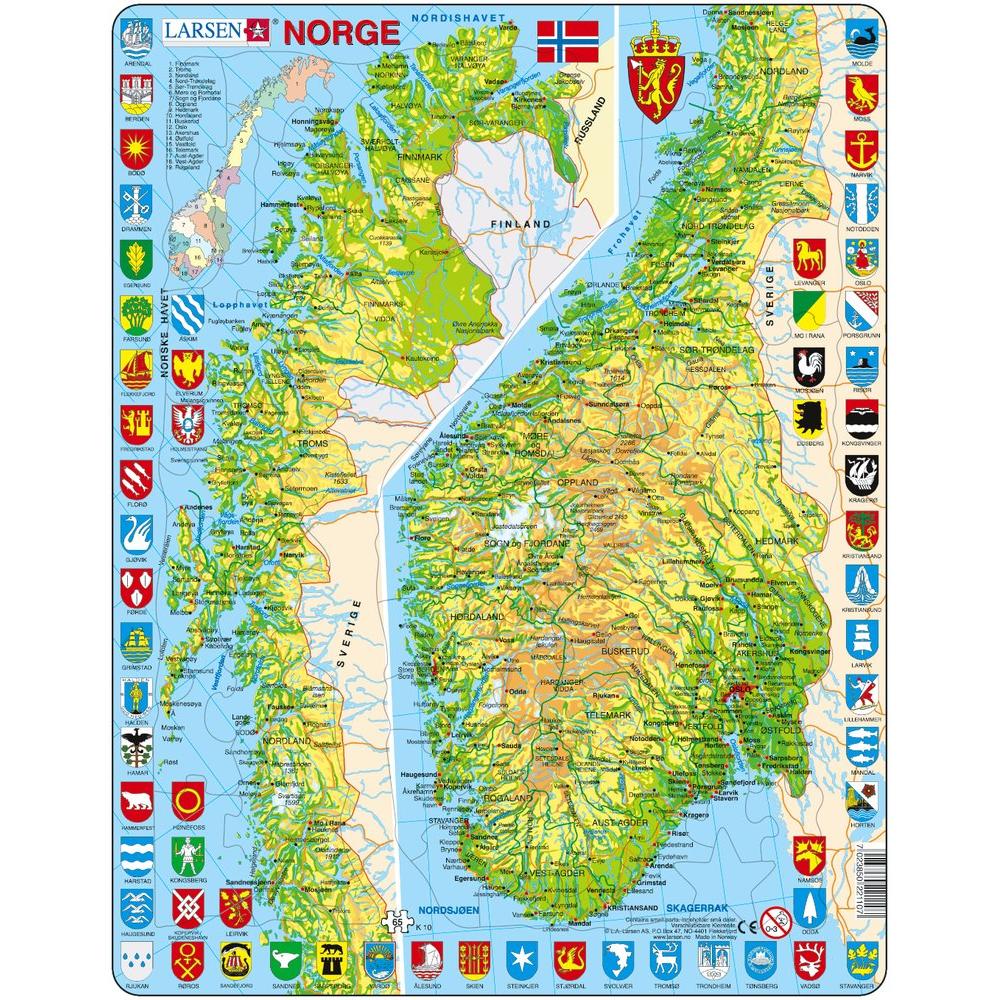 Larsen Norwegen (65 Teile)
