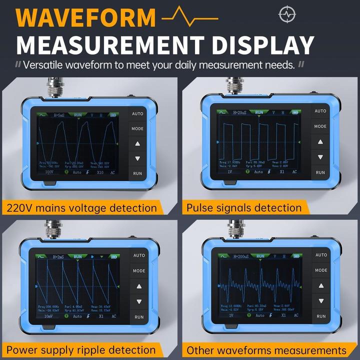 Produktbild Fnirsi Portable 2-in-1 mini oscilloscope DSO510 signal generator