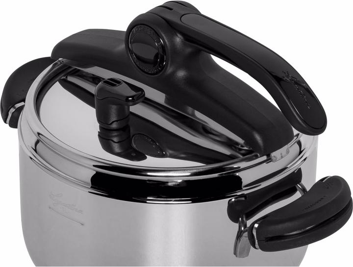 Actual product image Lagostina Schnellkochtopf Mia (22 cm, Steam cooker, Aluminium, Stainless steel)