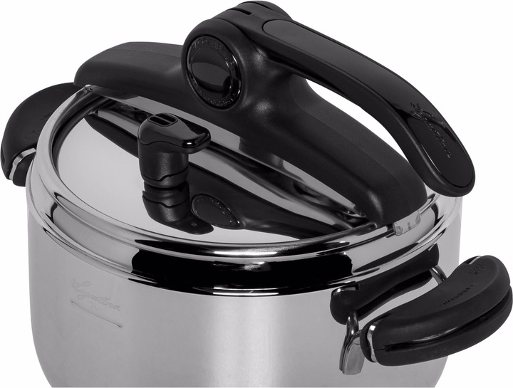 Immagine prodotto Lagostina Pentola a pressione Mia, 22 cm, 5 L (22 cm, Cucina a vapore, Acciaio inossidabile)