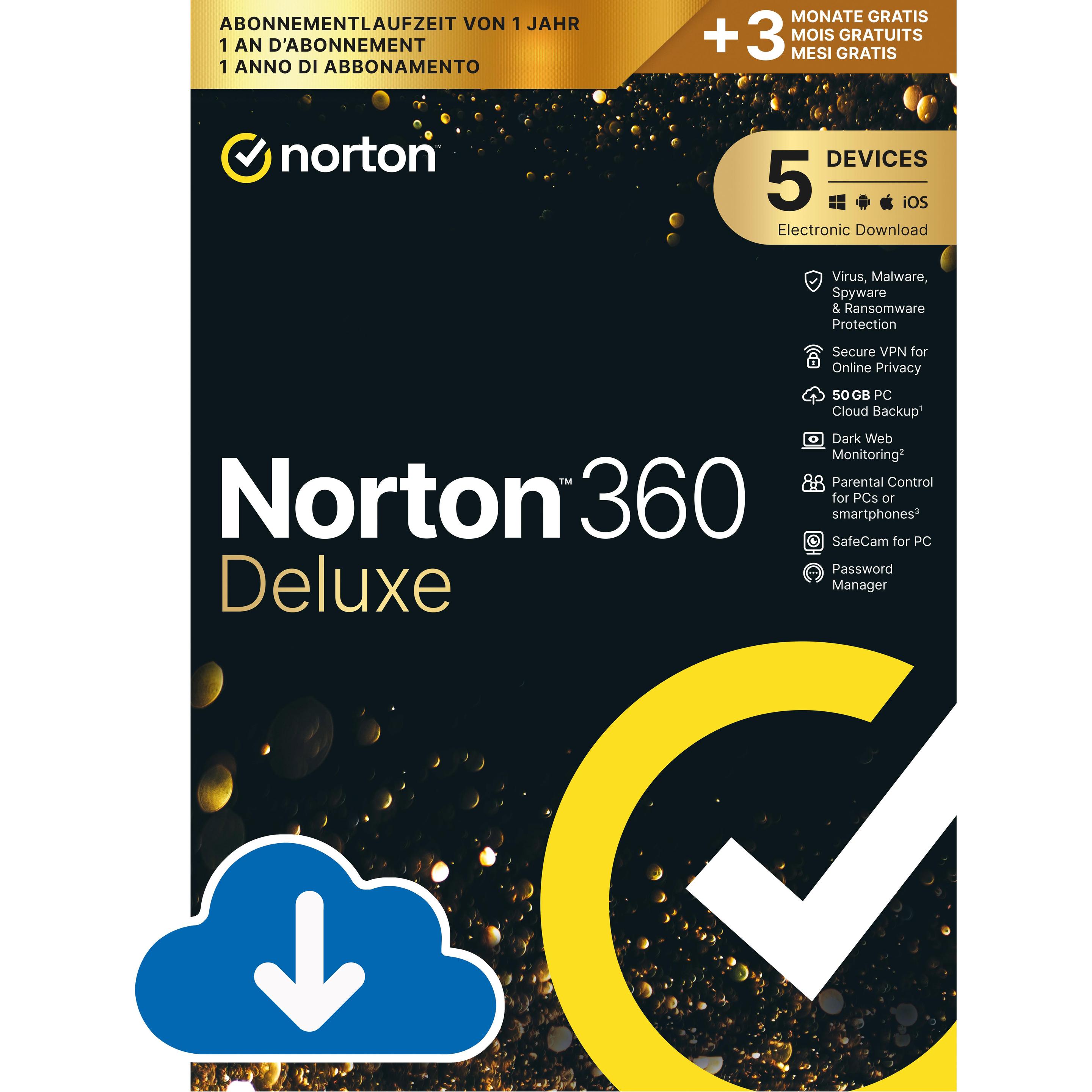 NortonLifeLock 360 Deluxe - buy at Digitec