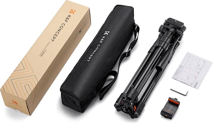 Image du produit K&F Concept Concept Tripod w/ Videohead (Métal)