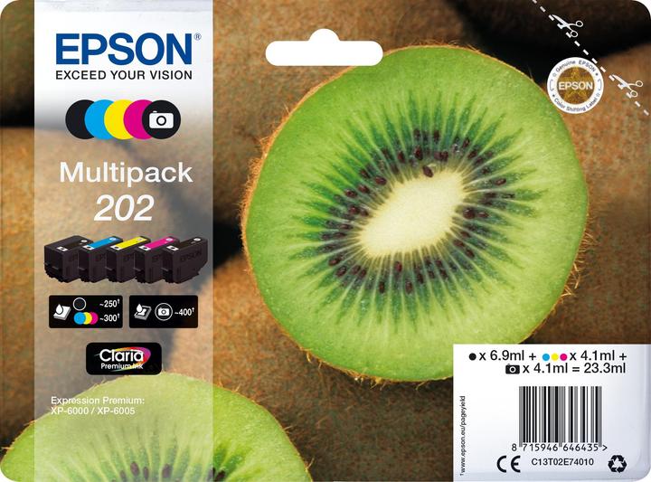 Epson 202 Claria Premium (M, C, Y, PBK, BK)