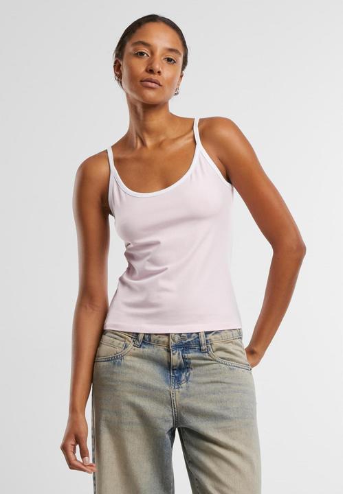 Produktbild Urban Classics Ladies Contrast Basic Top 2-Pack - 190989 (M)