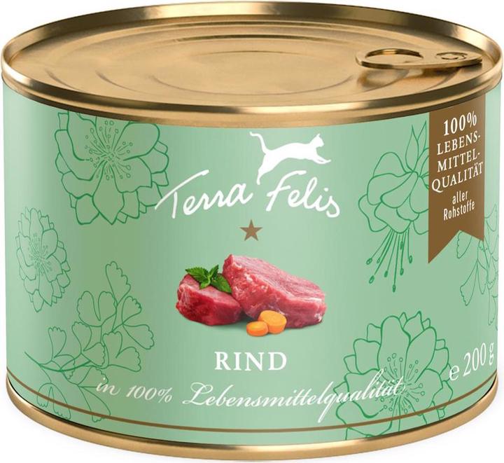 Produktbild Terra Faelis Nassfutter Adult getreidefrei mit Rind, 200 g (Adult, 1 Stk., 200 g)