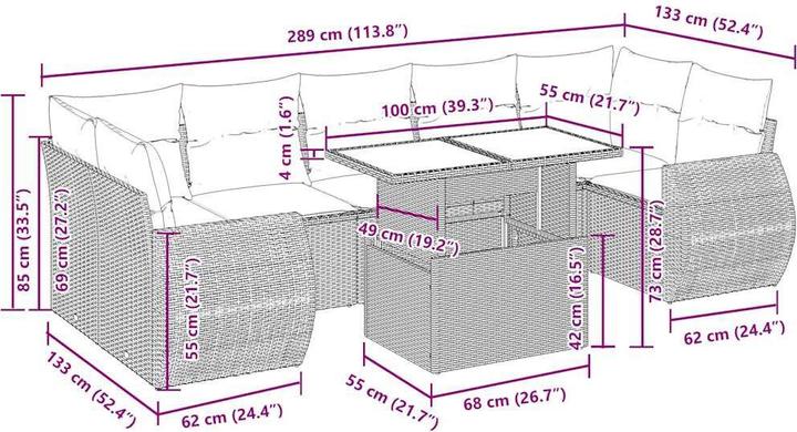 Produktbild vidaXL Daniel