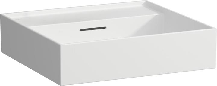 Actual product image Laufen Kartell countertop washbasin without tap hole, with overflow, 500x460mm, H816332 (1000 mm, 500 mm)