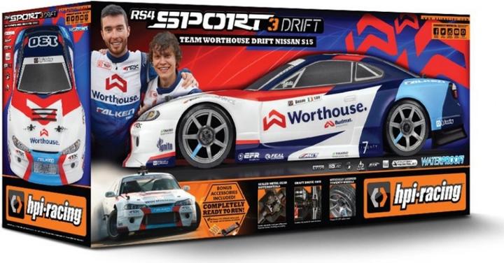 Actual product image HPI RS4 SPORT 3 Drift Nissan S15 (RTR Ready-to-Run)
