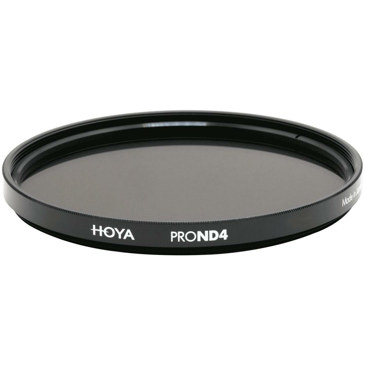 Hoya Pro ND4 Filter (72 mm, Filtri grigi), Filtro fotografico, Nero