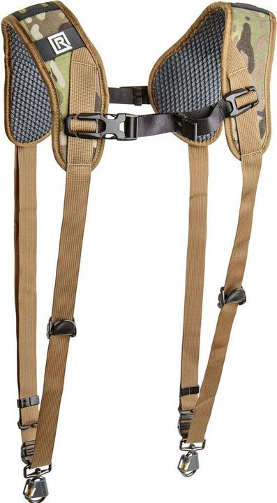 Actual product image Blackrapid Double Camera Harness - Multi Terrain Camo (Shoulder strap)