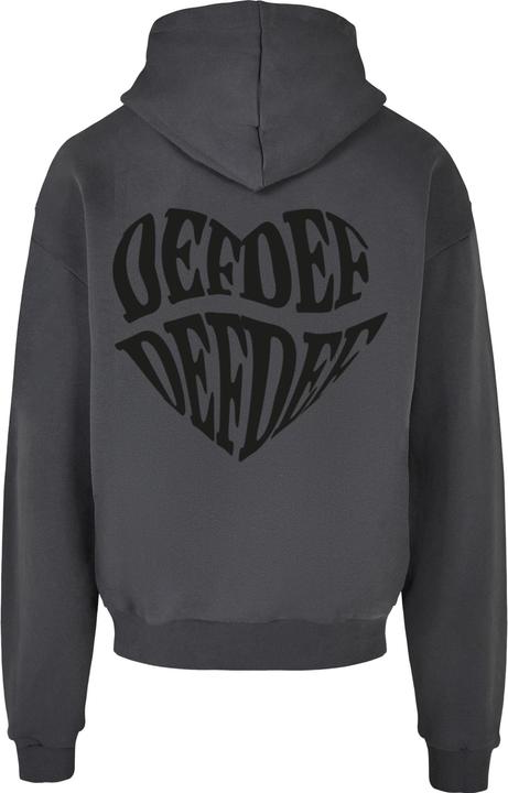 Produktbild DEF HEART Hoody darkgrey S (S)
