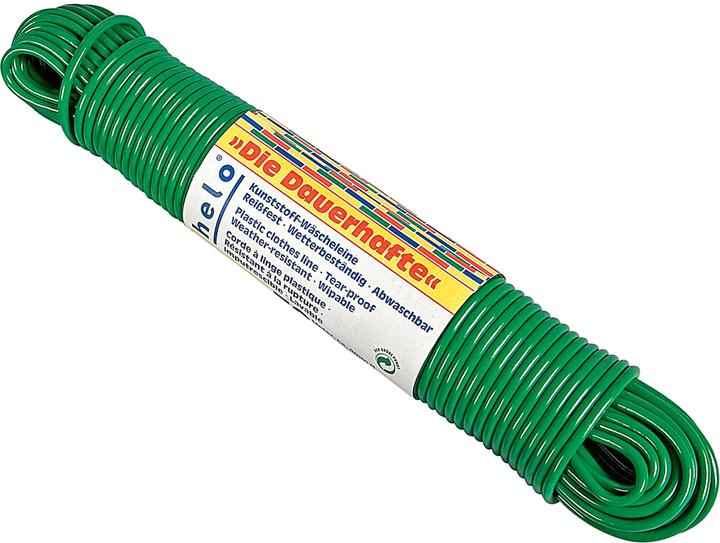 Image du produit Helo Corde à linge en plastique 30m Ø4mm couleurs assorties (30 m)