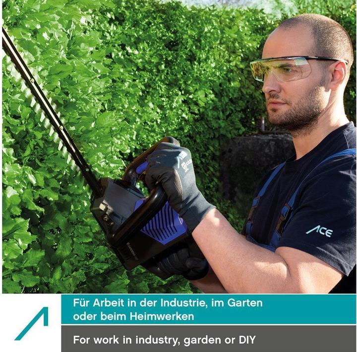 Actual product image Ace Schutzbrille Evo OTG für Brillenträger Transparent